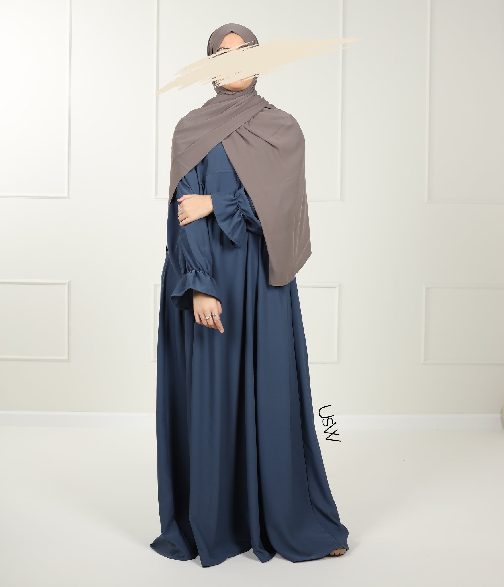 Jilbab Capsule Coll Rubayq - Jeans Blue
