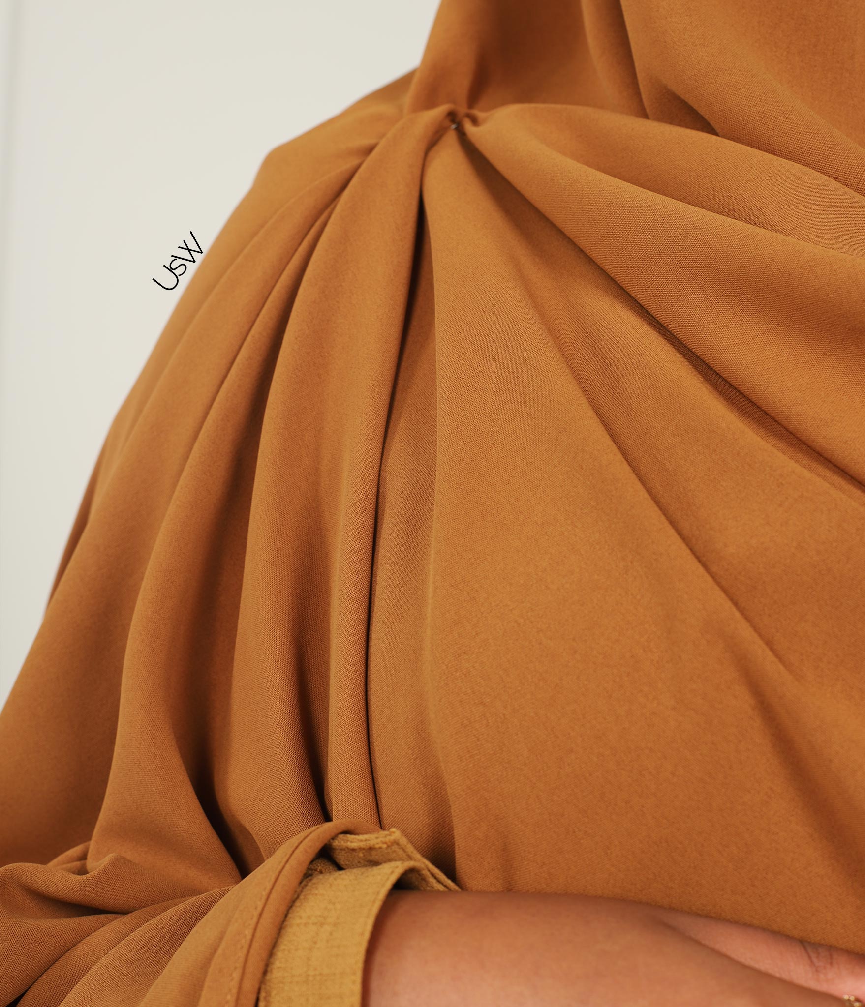 Heup Khimar Stretch Arrzha - Caramel