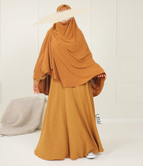 Heup Khimar Stretch Arrzha - Caramel