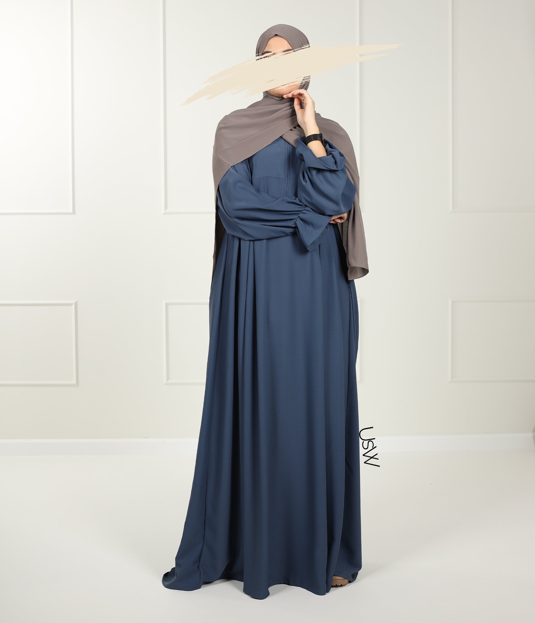 Jilbab Capsule Coll Rubayq - Jeans Blue