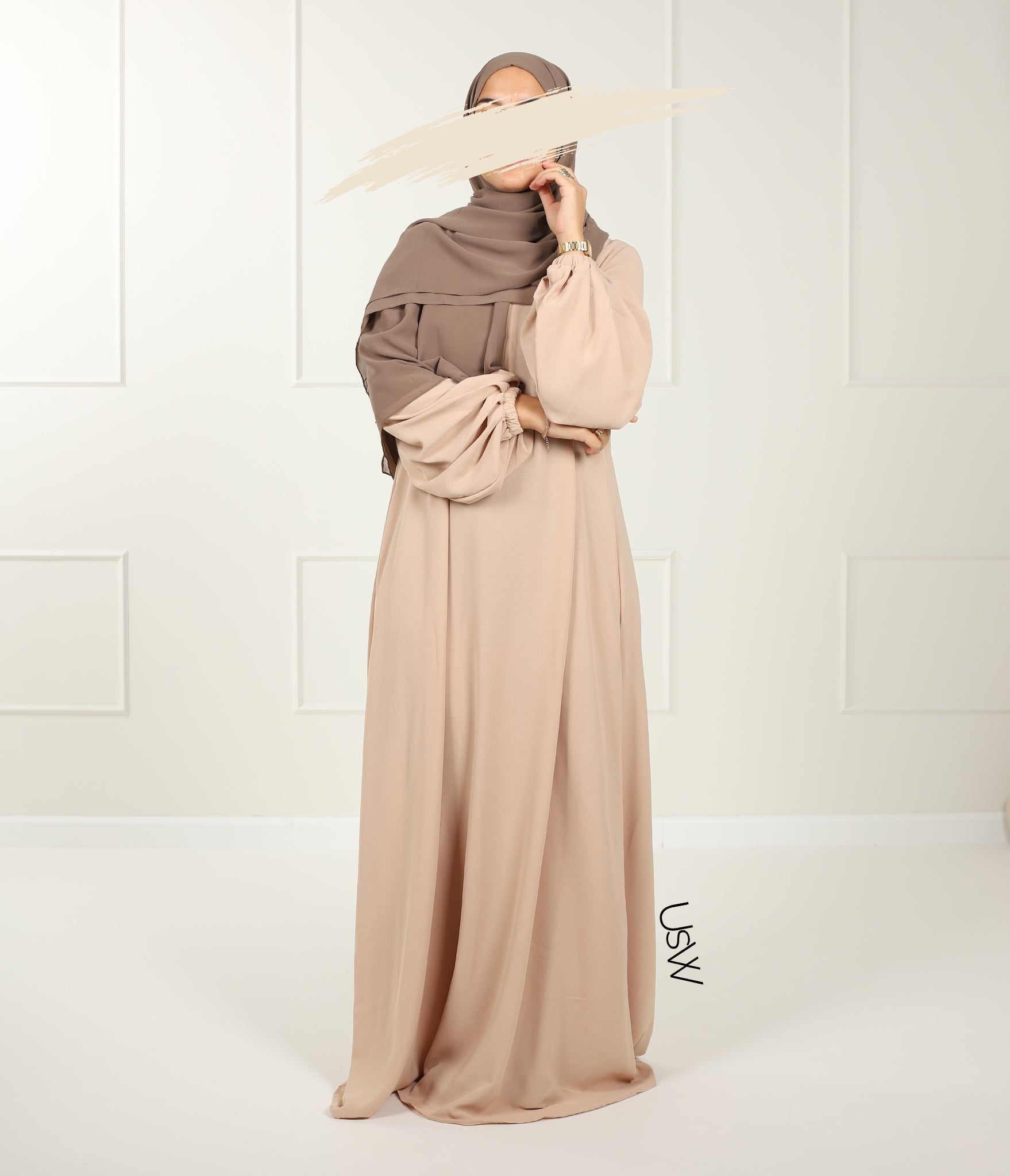 Puff Abaya - Skin