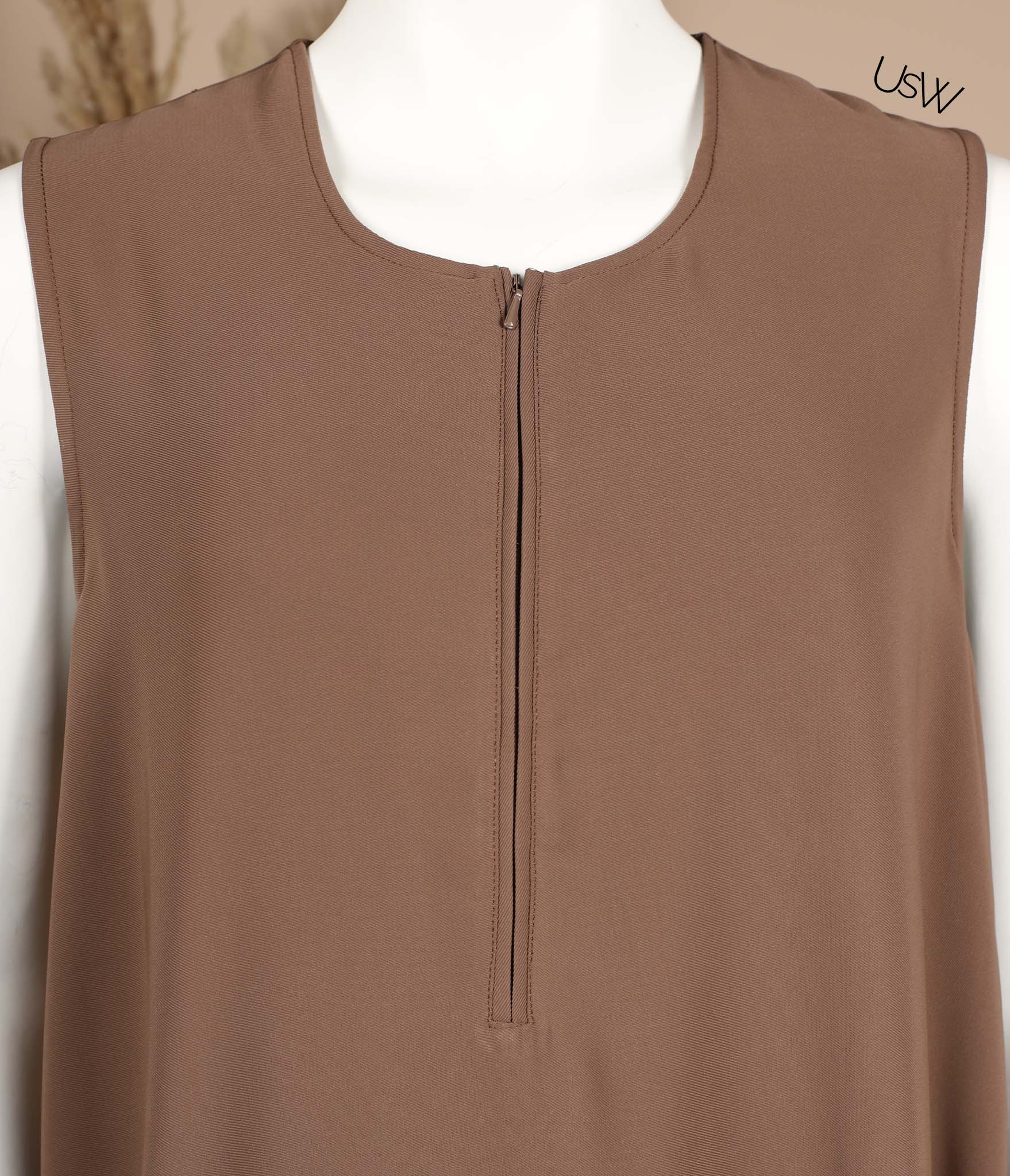 Slip Dress TAYMA - Coffee