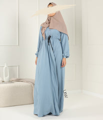 Abaya  Blue