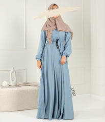 Abaya Maleekah Aaliia - Light Blue