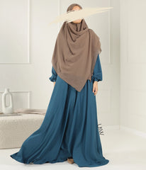 Abaya Maleekah Aaliia - Blue Peacock