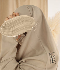 A-Lijn Abaya Arrzha Stretch TB - Sage