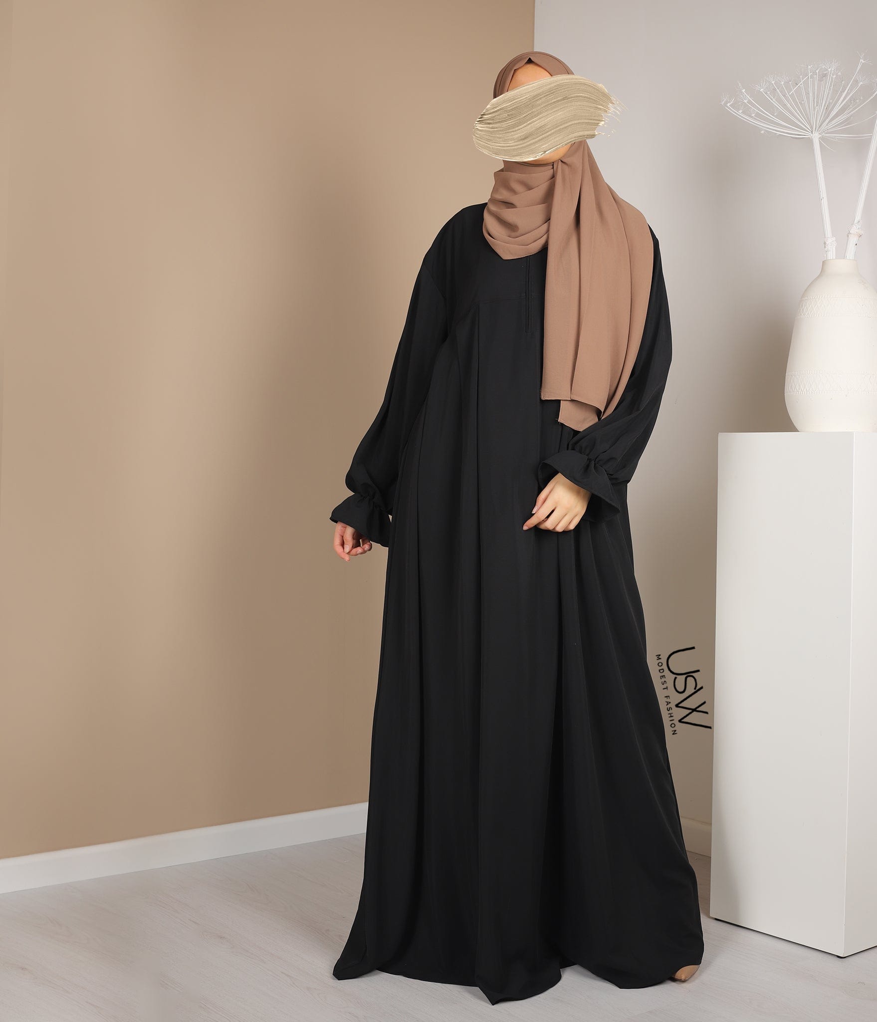 Jilbab Capsule Coll Rubayq - Black