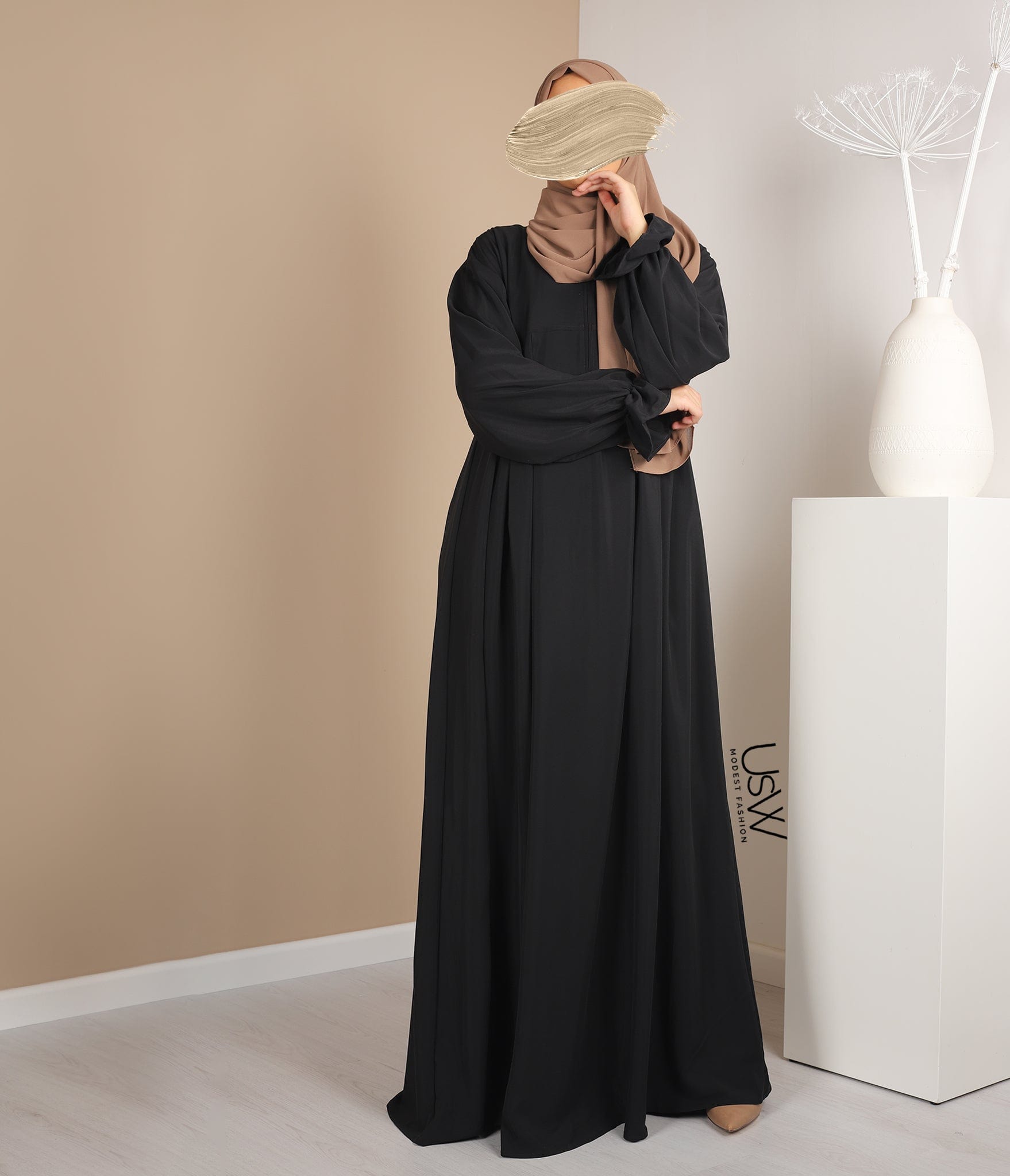 Jilbab Capsule Coll Rubayq - Black