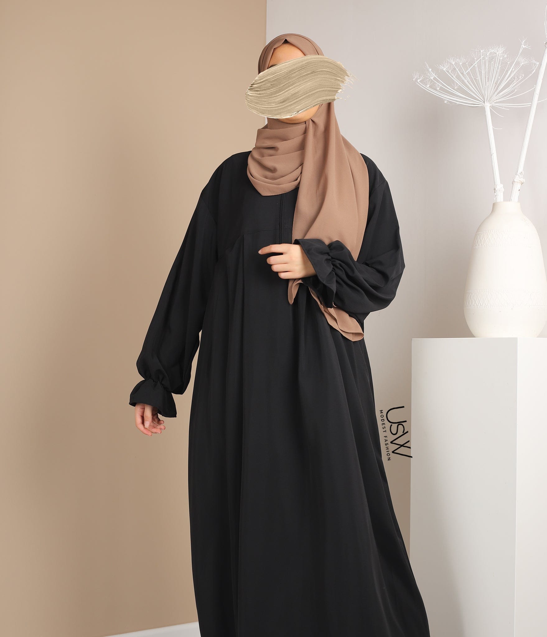 Jilbab Capsule Coll Rubayq - Black