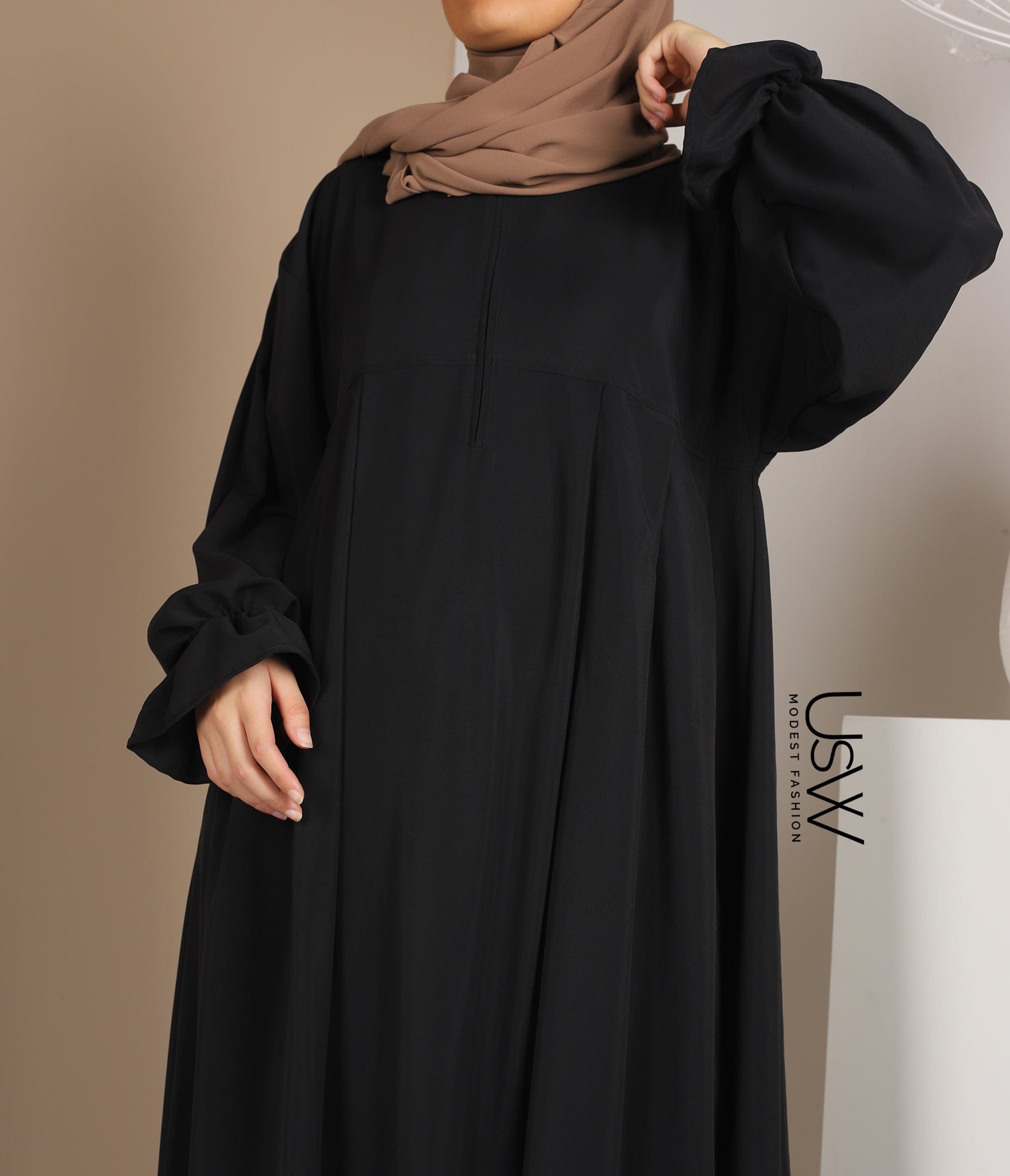 Jilbab Capsule Coll Rubayq - Black