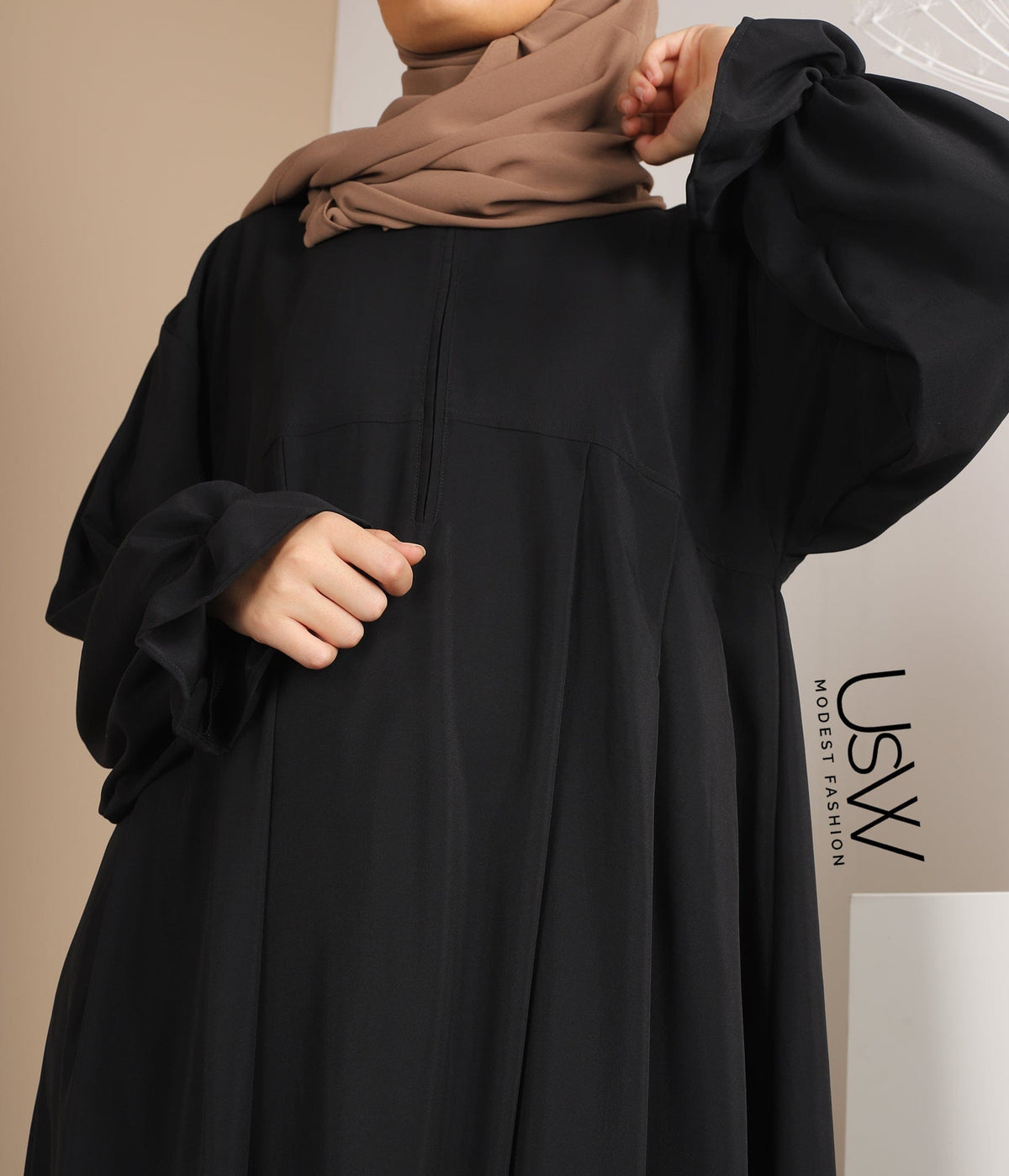 Jilbab Capsule Coll Rubayq - Black