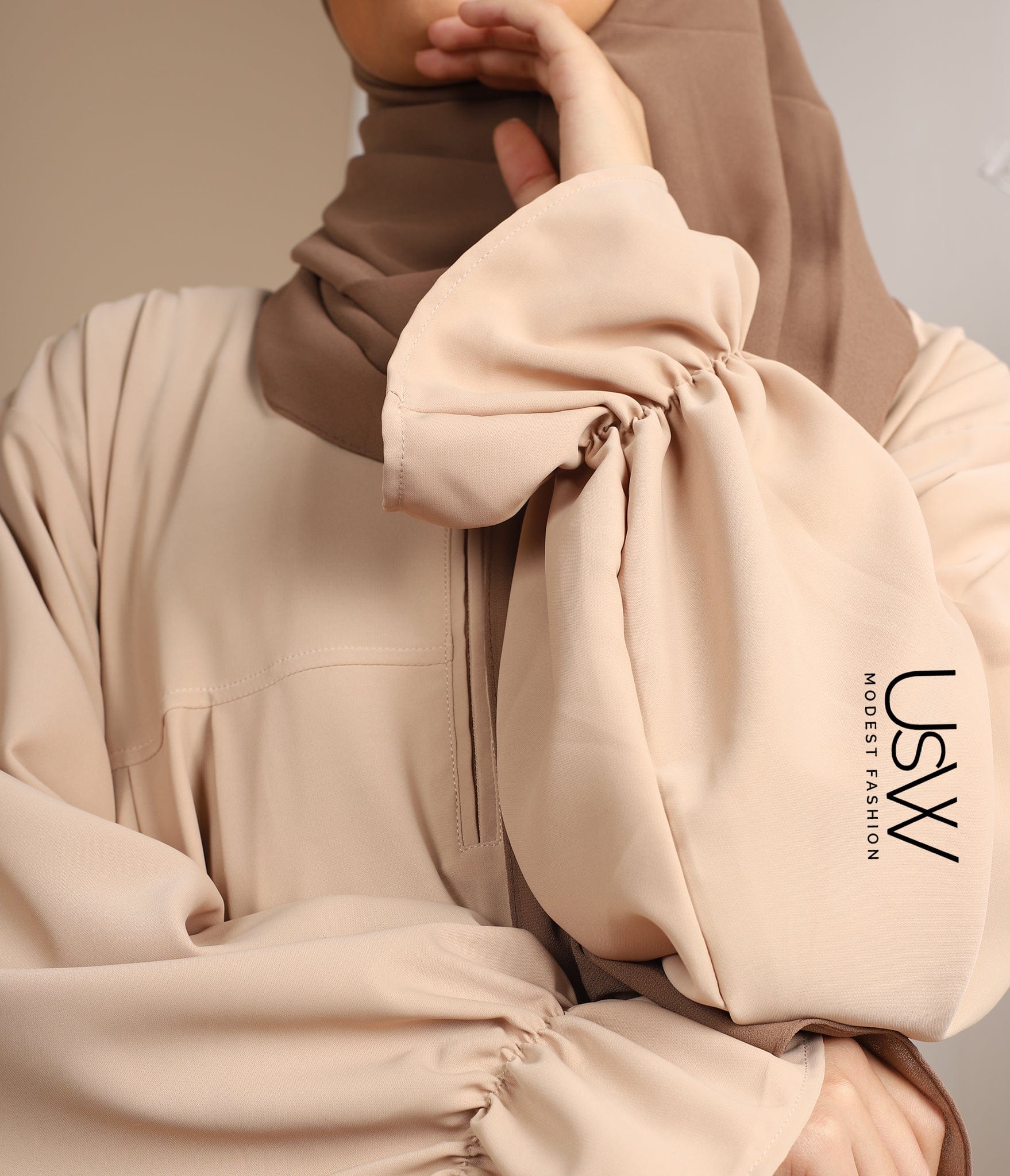 Jilbab Capsule Coll Rubayq - Cream