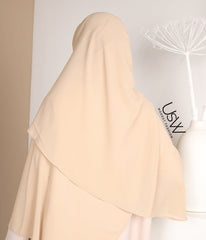 Full Instant Hijaab XL - Nude