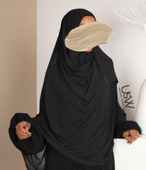 Full Instant Hijaab XXL - Black