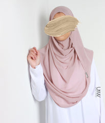 Full Instant Hijaab XL - Mushroom