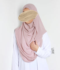 Full Instant Hijaab XL - Mushroom