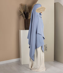  Sjaal 125*200 -Pastel Blue